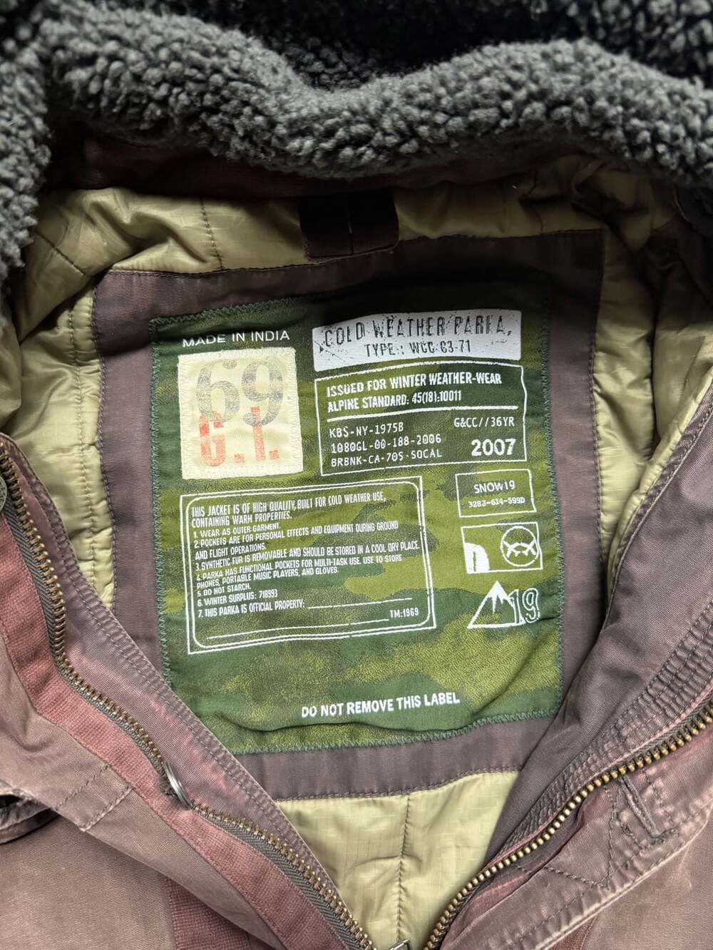Gap Gap M65 Ripstop Military jacket - Picture 3 of 12